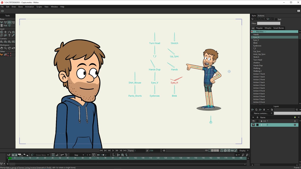 💡 Character Model for Moho 14 - CH 270720262053