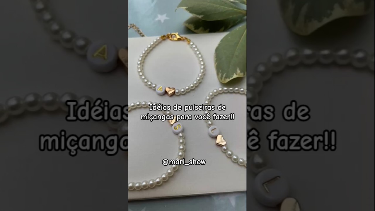 id&eacute;ias de pulseiras de mi&ccedil;angas para voc&ecirc; fazer!!#aesthetic #shorts #micangas#fypage