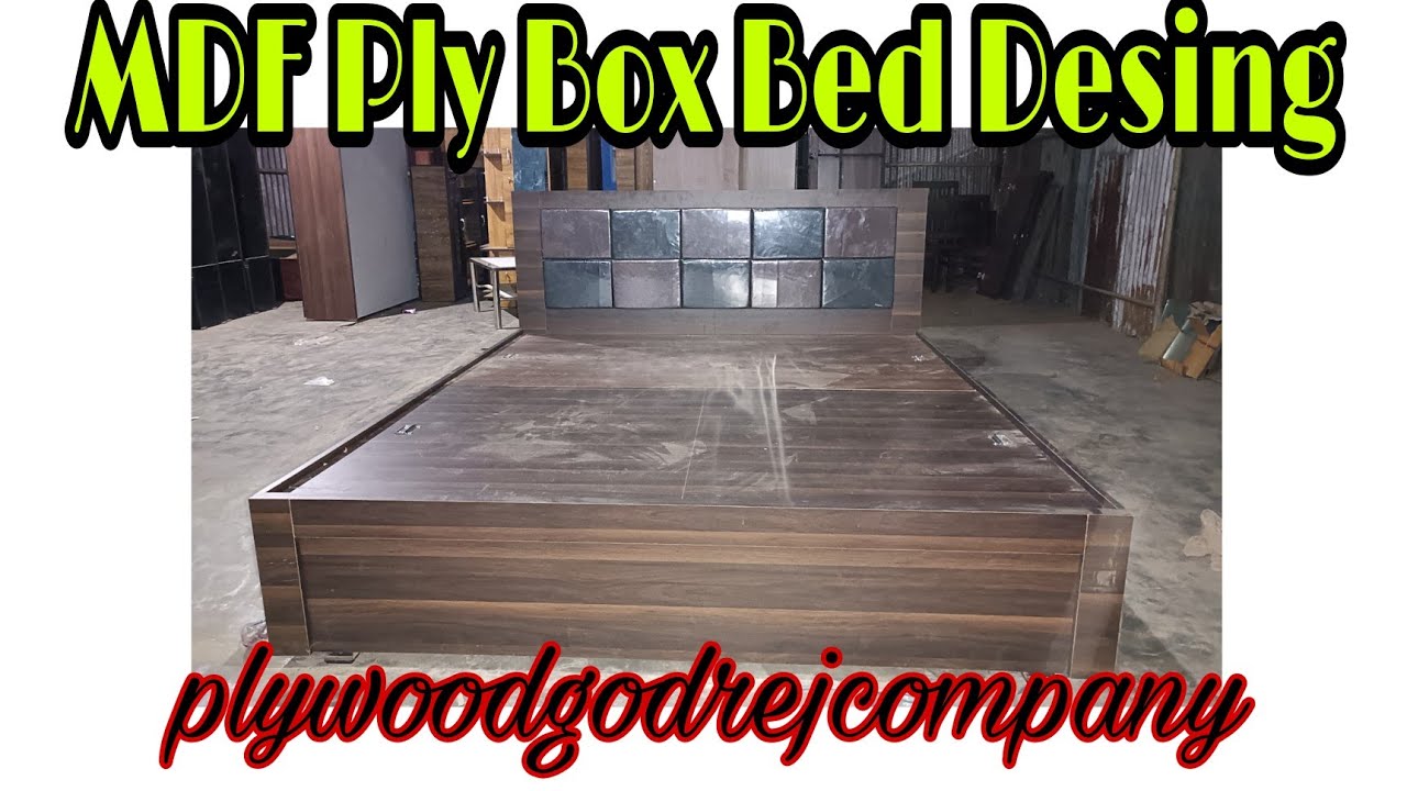 MDF Ply: Box Bed Desing
