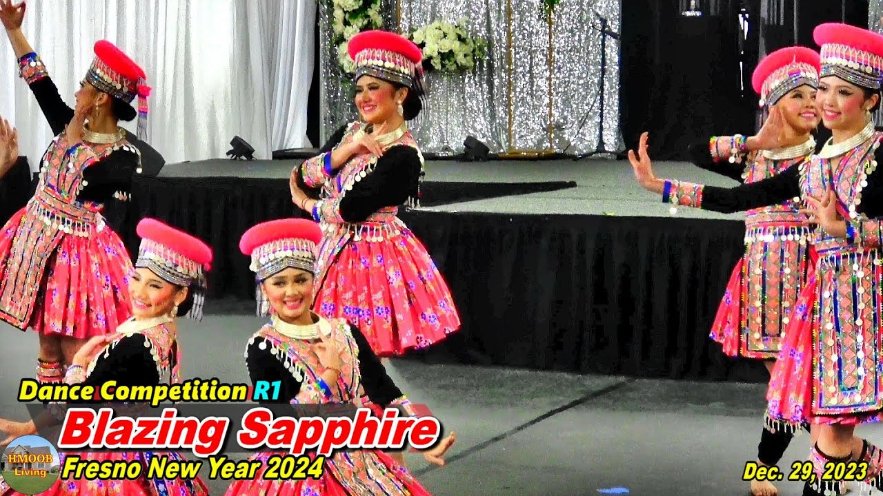 Blazing Sapphire - Upper Division - Dance Competition R1 @Fresno Hmong New Year 2024