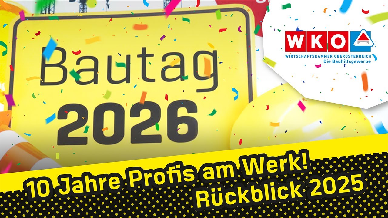10 Jahre Profis am Werk | Jahresrückblick 2025 | Bautag 2026