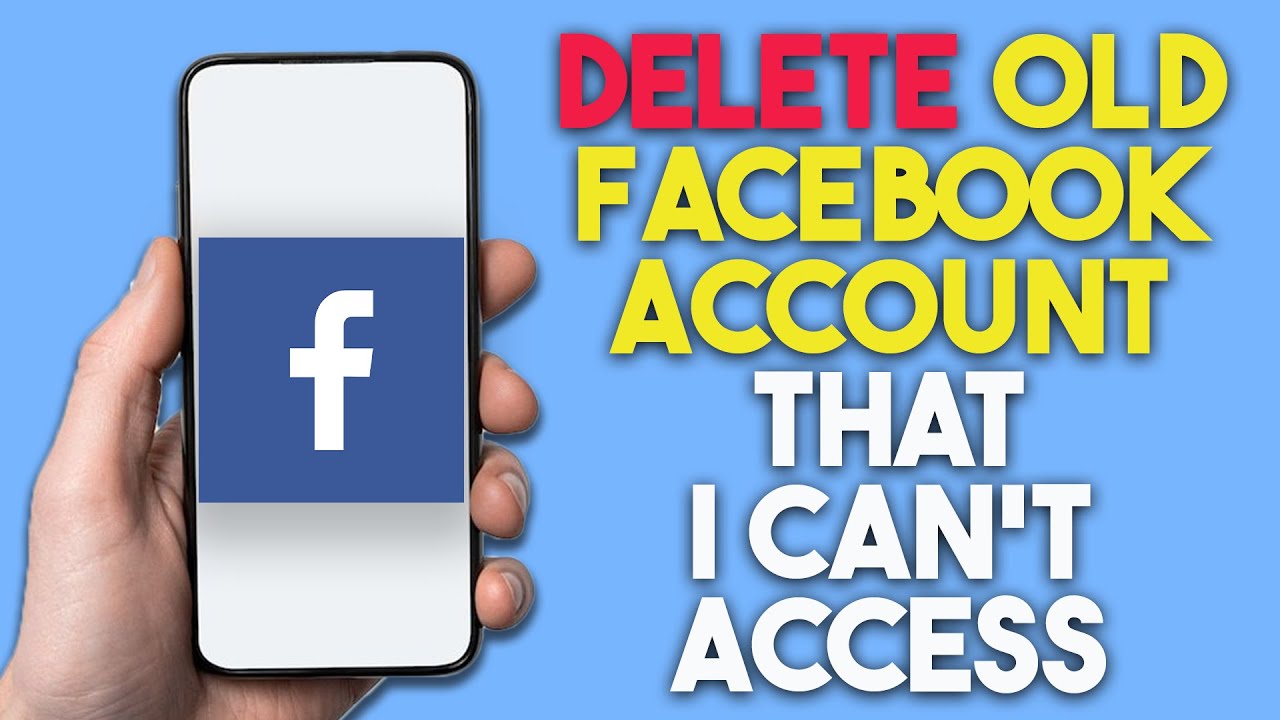 How To Delete Old Facebook Account That I Can't Access; New Update