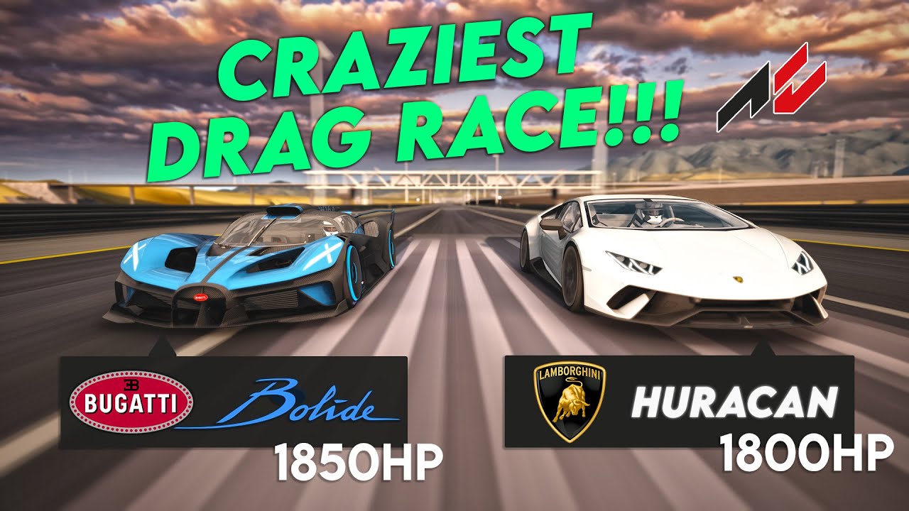 1850HP Bugatti BOLIDE VS 1800HP Lamborghini HURACAN PERFORMANTE (Stage 2 TUNED) | WHICH IS FASTEST ?