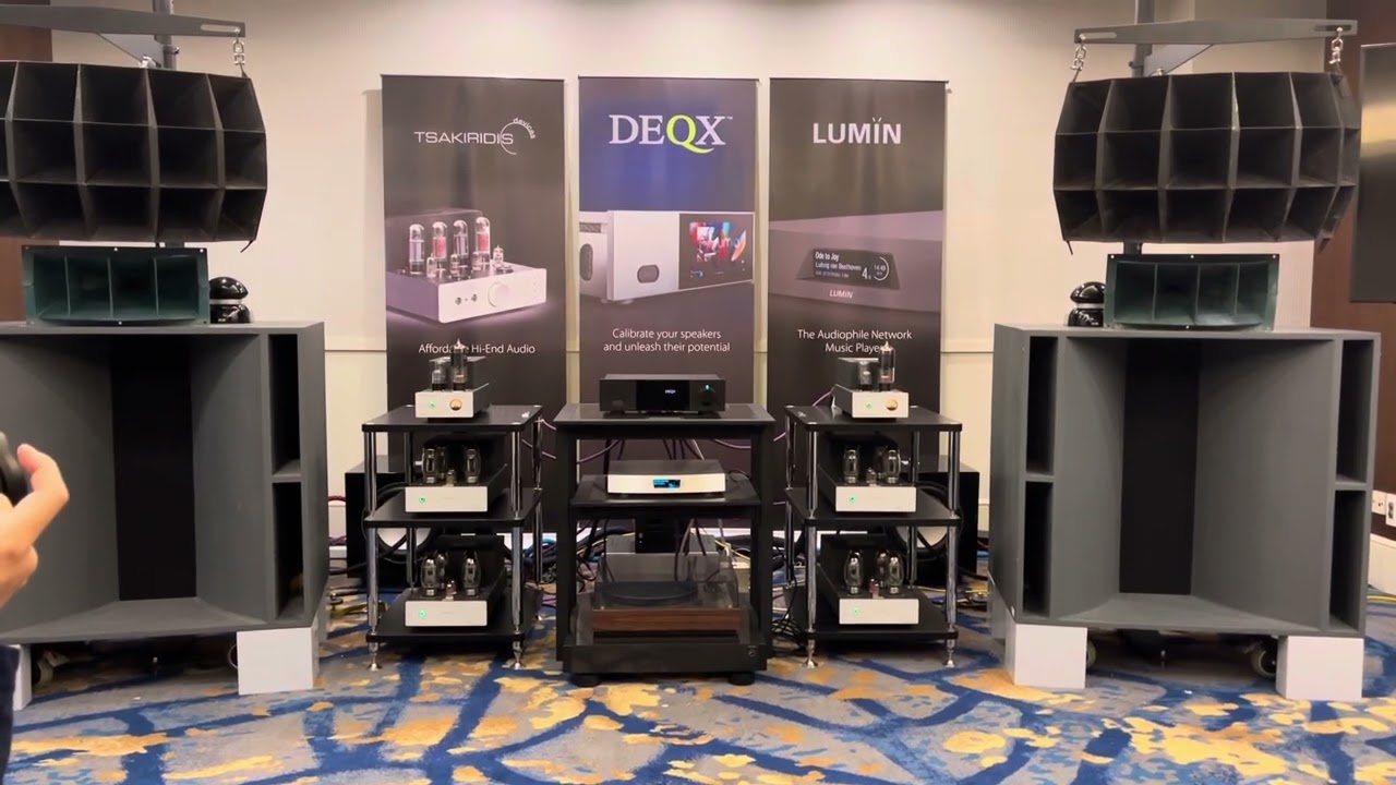 Lần đầu tại Vietnam Hi-End Show - Loa Altec, amp Tsakiridis, DEQX phối hợp thật đẹp 🎶