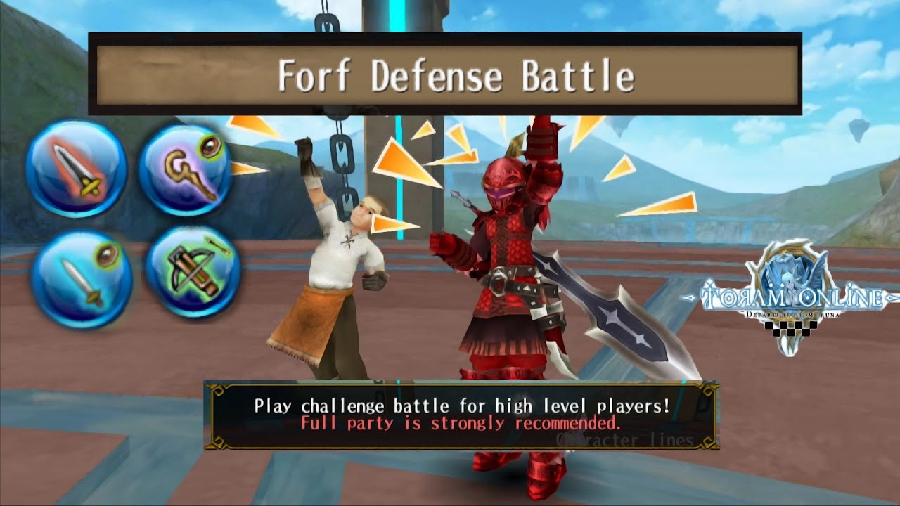 THS VS Forf Defense Battle (Party) - Toram Online