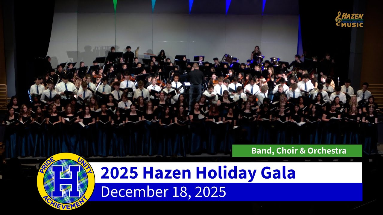 2025 Hazen Holiday Gala | Hazen Highlander Band, Choir & Orchestra