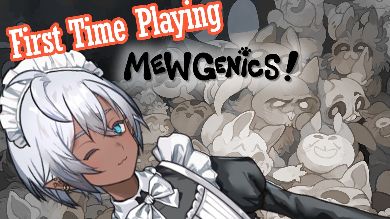 【Mewgenics】 Trying out Mewgenics for the first time (Indie VTuber)