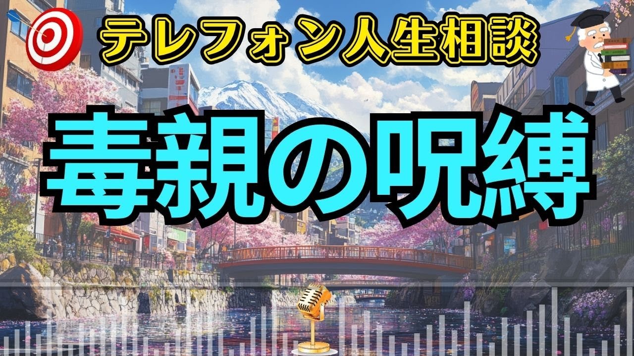 【テレフォン人生相談】【毒親の末路】「人生を奪われた」31歳娘が告白した親の呪縛の残酷な正体！失われた時間を取り戻す「心の自立」への道