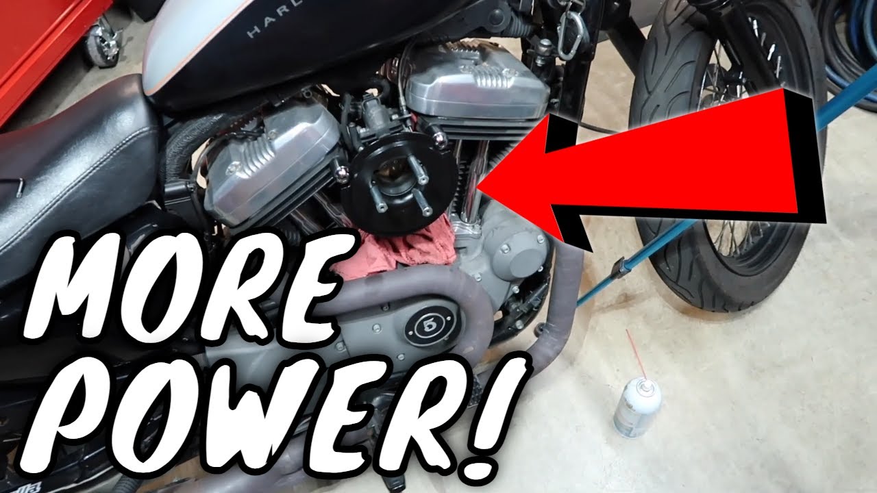 Смазка и регулировка троса дроссельной заслонки Harley Sportster 2007 года — как получить больше ...