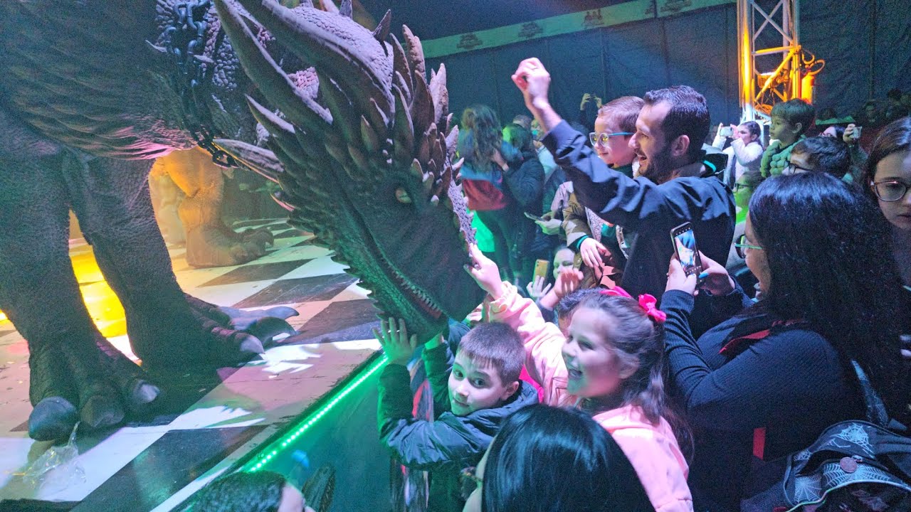 Circo dos Dinossauros em Novo Hamburgo 08/07/2023 - Apresentacao - 8K