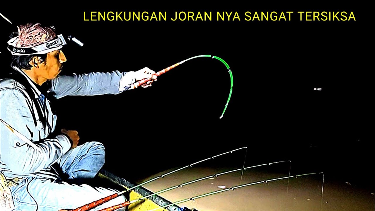 Disaat udang mulai mengganas,joran joran sampai tersiksa