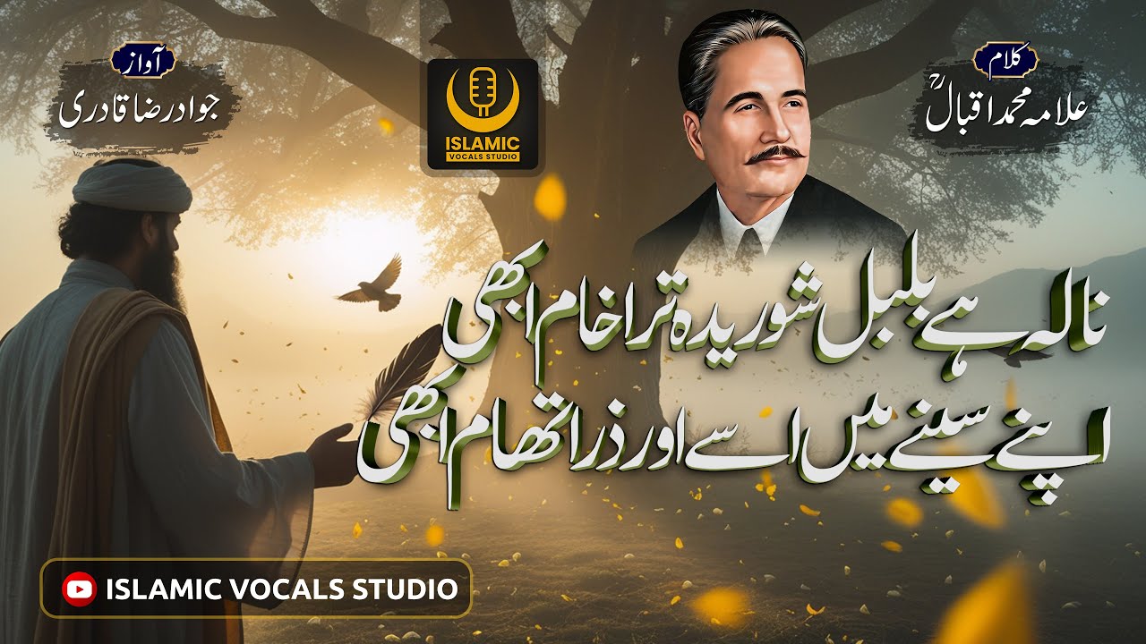Naala Hai Bulbul-e-Shoreeda Tera Khaam Abhi | Kalam-e-Iqbal | Vocals by Jawad Raza Qadri