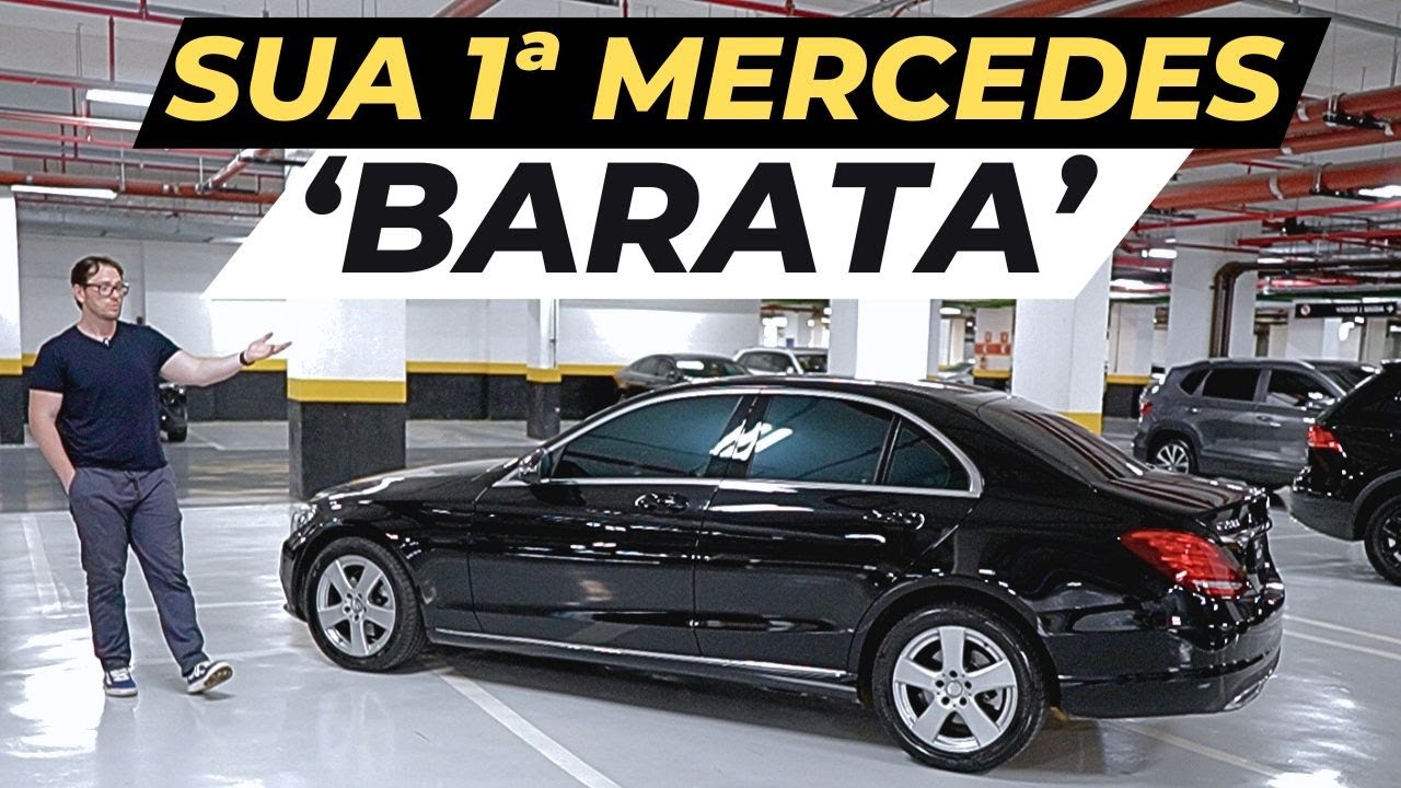 SEU 1&ordm; MERCEDES DE VERDADE ACESS&Iacute;VEL: C200