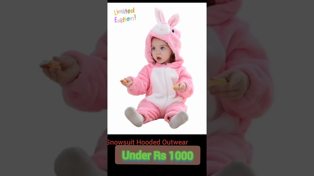 Snowsuit Hooded Outwear /for 9 to 12 months baby