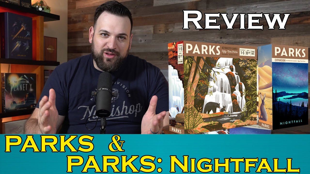 🔴 PARKS and PARKS: Nightfall Board Game Review | With Game Brigade