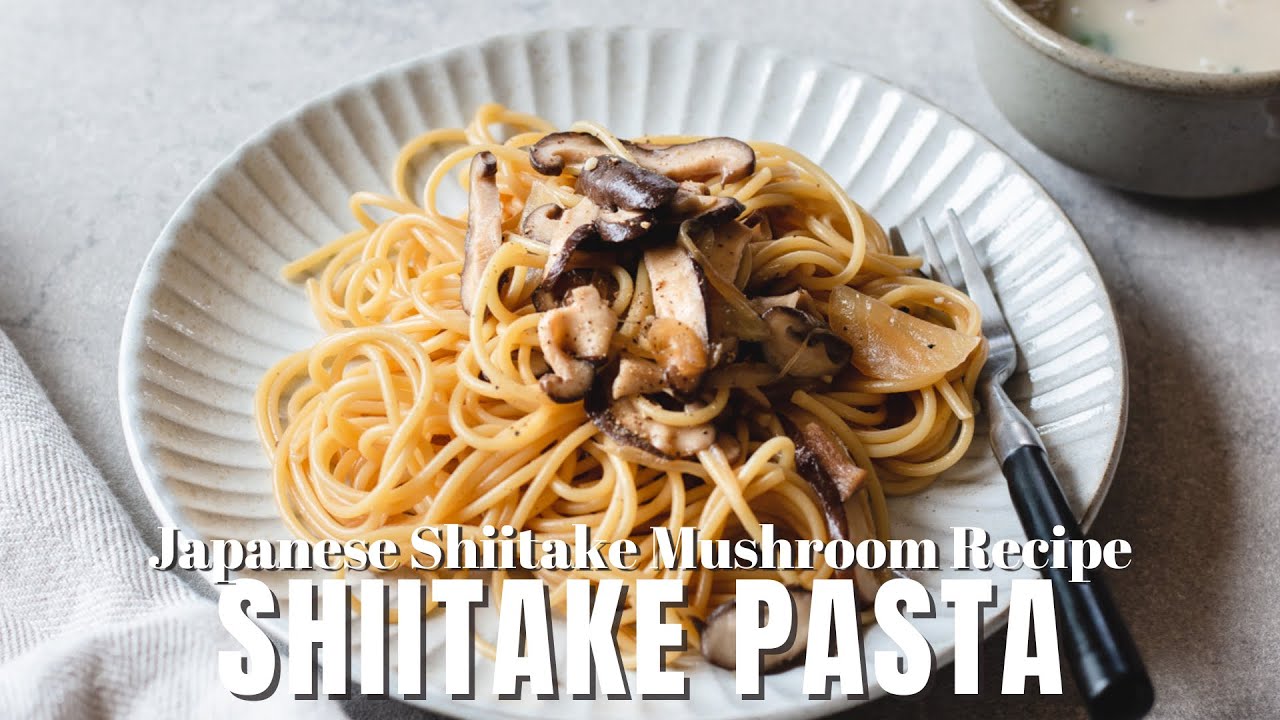 Easy Vegan Shiitake Mushroom Pasta Recipe
