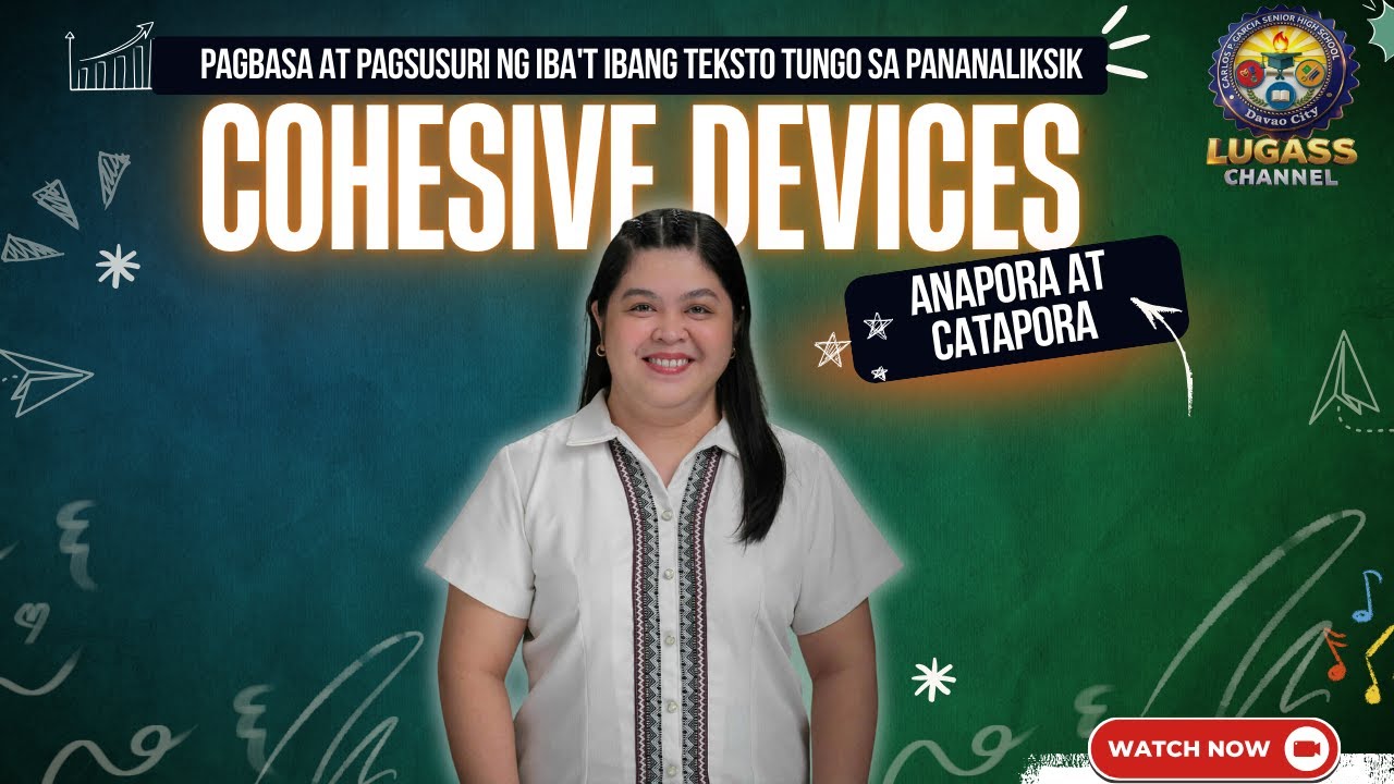 Cohesive Devices (Anapora at Katapora)