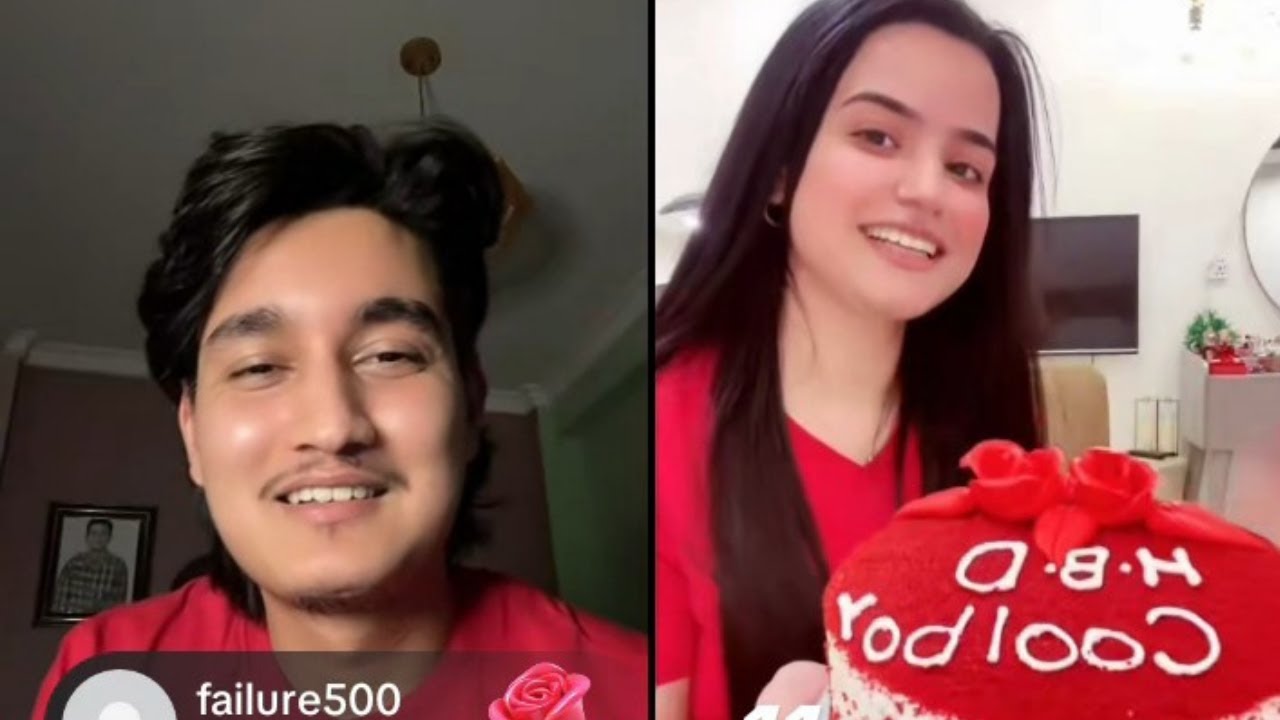 पाकिस्तानी🇵🇰 girl Bismaa ले नेपालको tiktok स्टार  Coolboy 🇳🇵को birthday kek kardai 🎂
