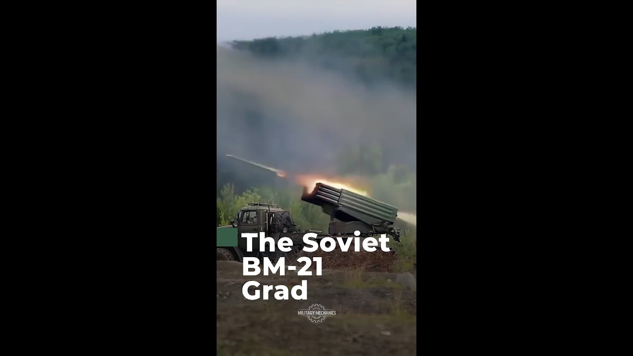 40 ракет за секунды. БМ-21 &laquo;Град&raquo; в действии