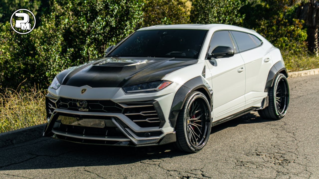 LAMBORGHINI URUS ft. a VORSTEINER widebody kit, 24" AGL67 3pc wheels & TITANIUM RYFT exhaust system.