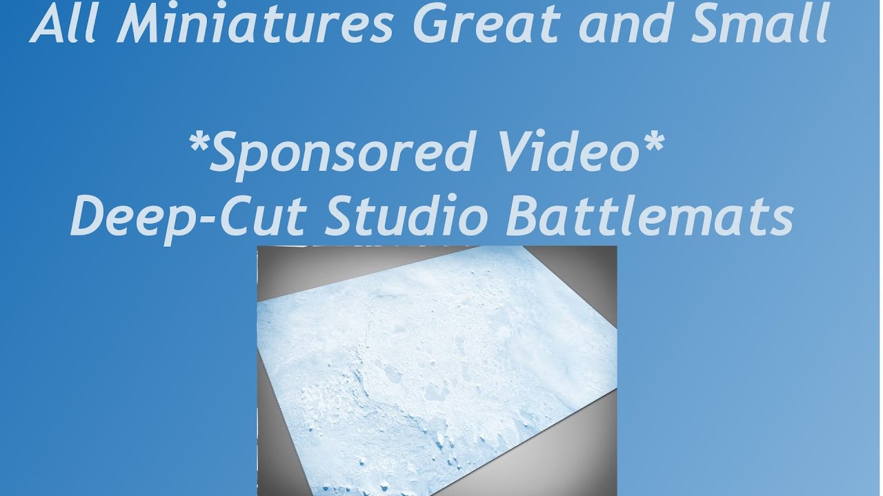 Deep-Cut Studio Wargaming Mat review - Sponsored