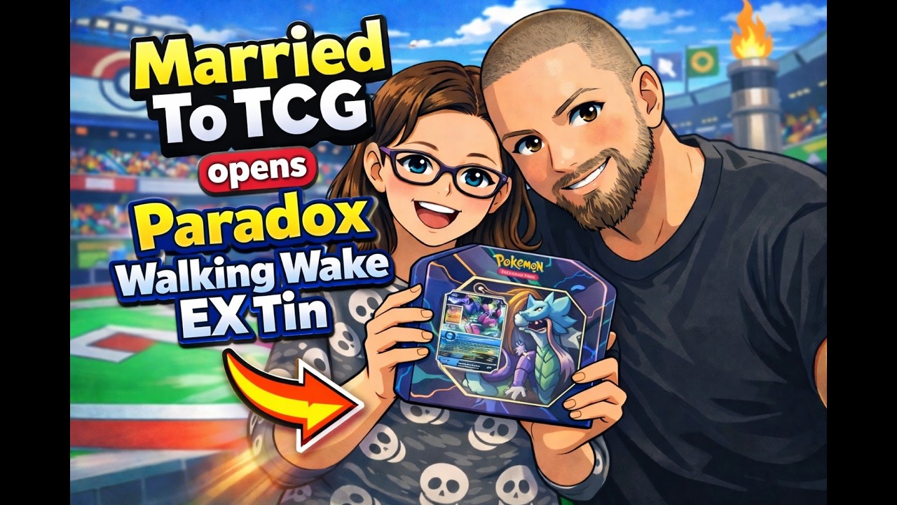 Pokemons Walking Wake EX Paradox Clash Tin