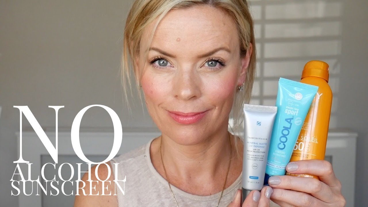 No Alcohol Sunscreen