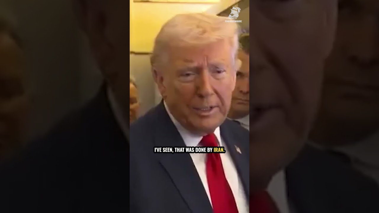 Trump Blames Iran for Bombing of School in Iran