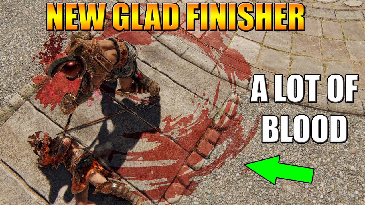 New Gladiator Finisher - Mopping Up | For Honor