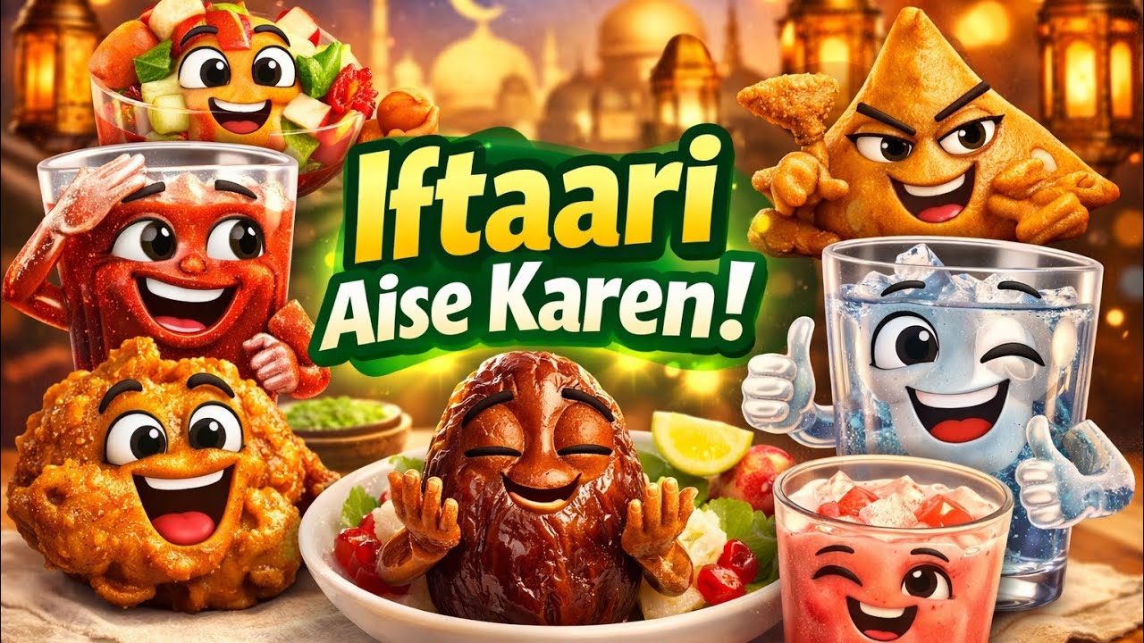👉 Iftari Heroes 🍽️ | Rooh Afzah, Khajoor & Samosa Bol Uthey!