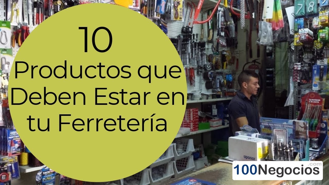 10 Productos que Deben Estar en tu Ferreter&iacute;a