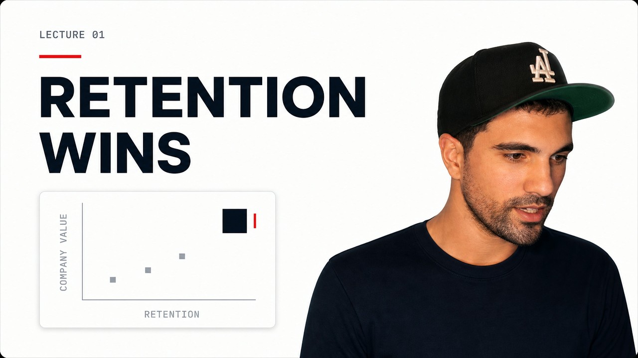 Why User Retention Matters More Than Anything | Lecture 1