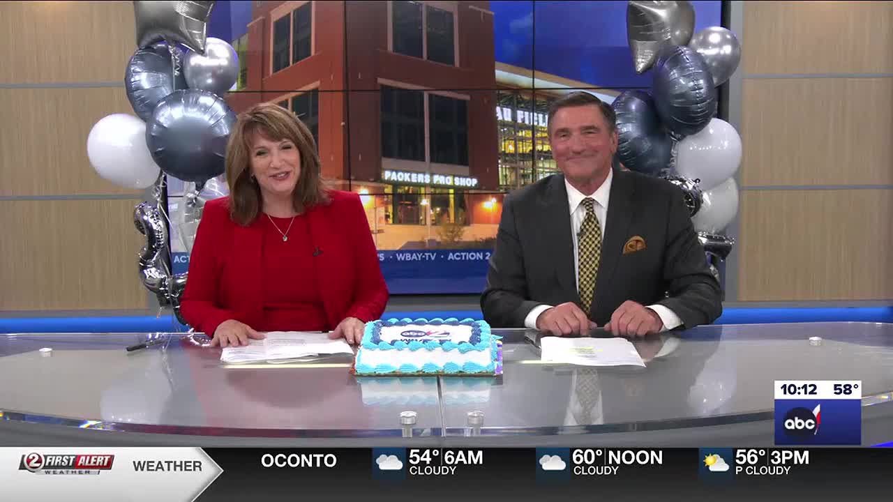 Bill Jartz and Cami Rapson celebrate 25 years co-anchoring at Action 2 News