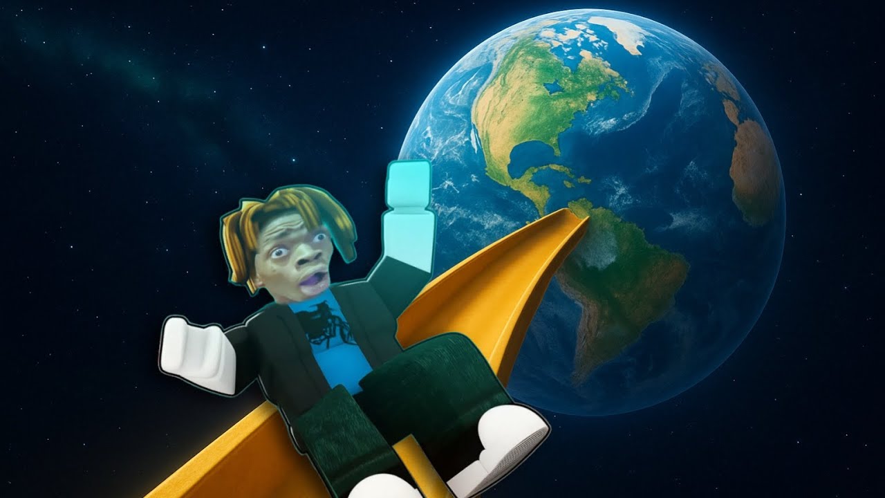 Tôi Leo Tháp cao vãi ò để chơi Cầu Trượt Nước Siêu Cao trong Roblox