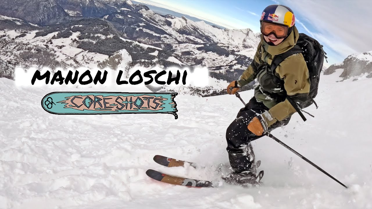 Hometown hot laps - Manon Loschi skis La Clusaz | CORE SHOTS