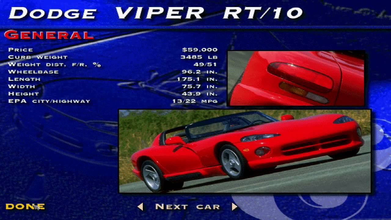 Need for Speed: SE - Dodge Viper RT/10 - Прохождение, 5 часть