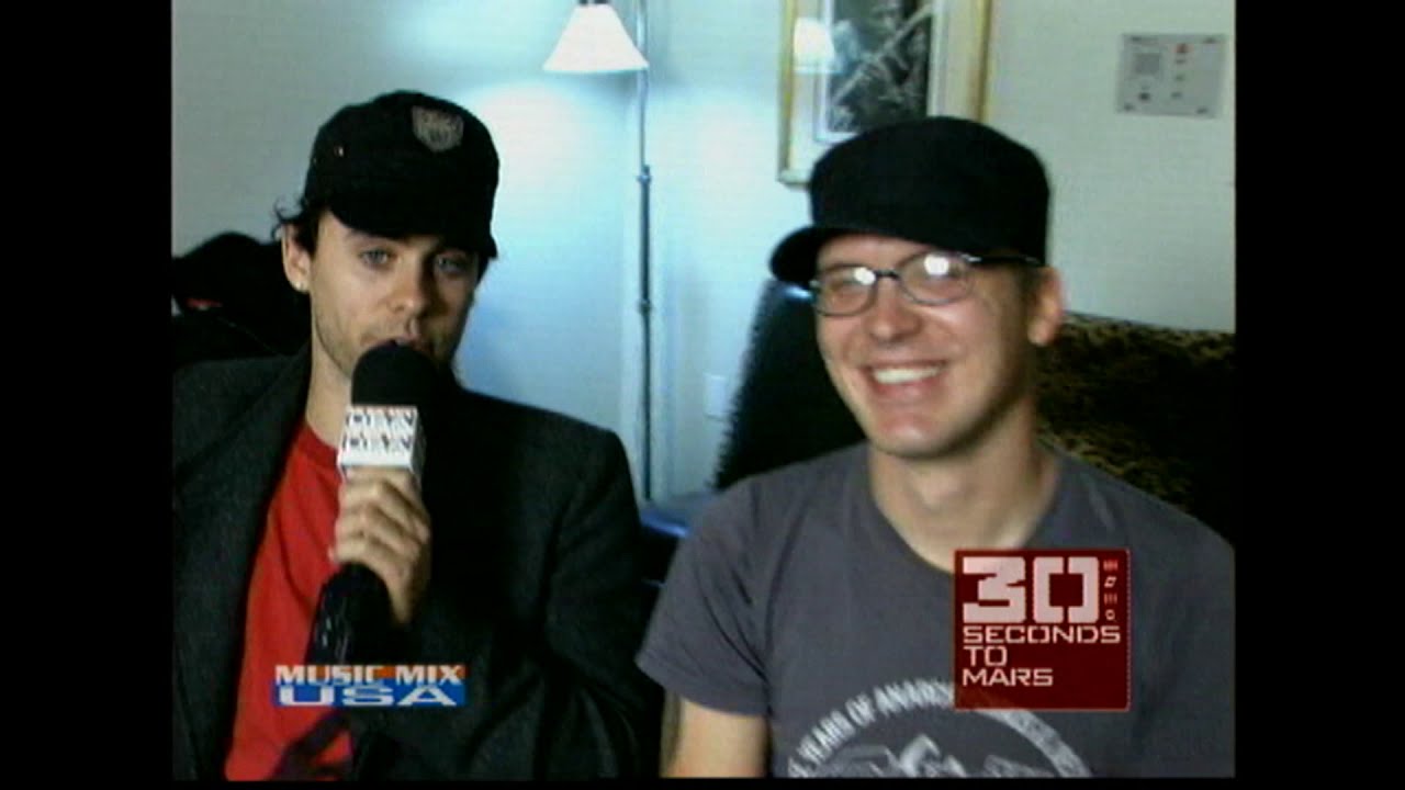 30 Seconds to Mars Jared Leto and  Matt Wachter Host Music Mix USA