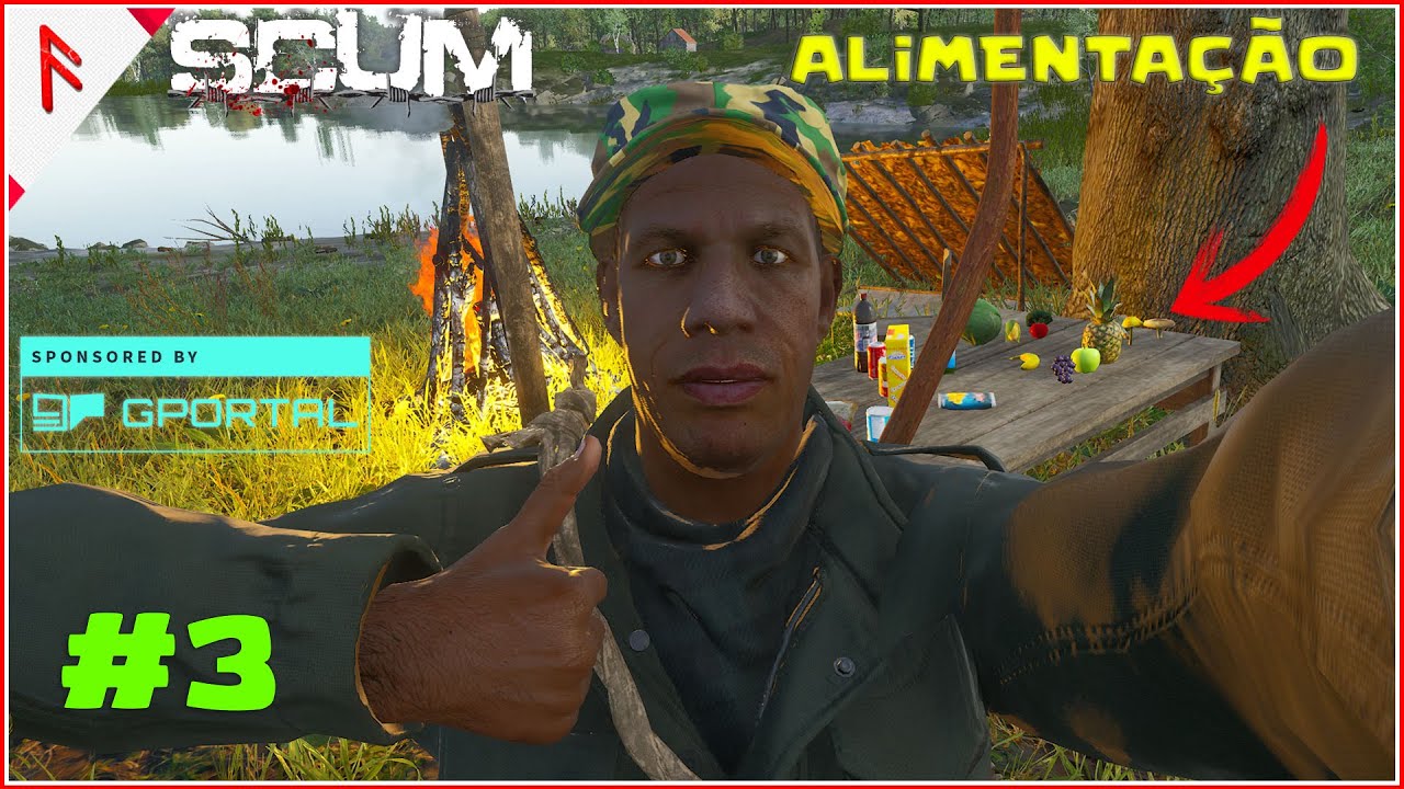 SCUM - Como Conseguir Comida, Não morra mais de fome e Sede!