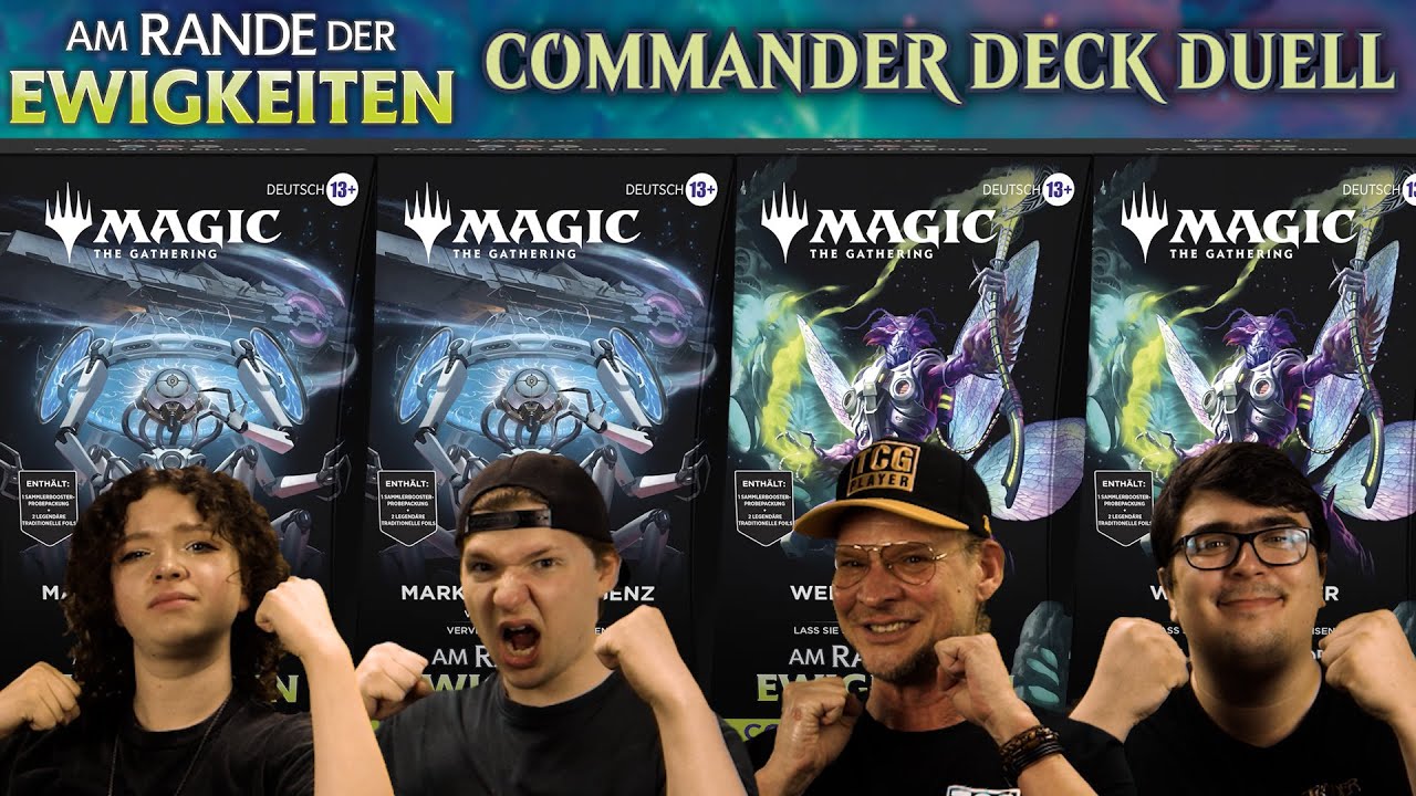 MTG Edge of Eternities Commander Deck Tutorial Match | Magic the Gathering spielen lernen | Trader