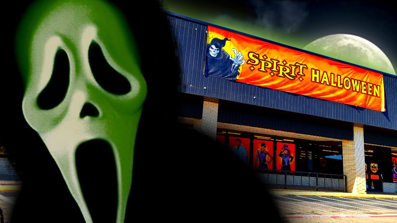SPIRIT HALLOWEEN 2022 INSIDE ABANDONED SEARS PARIS TEXAS