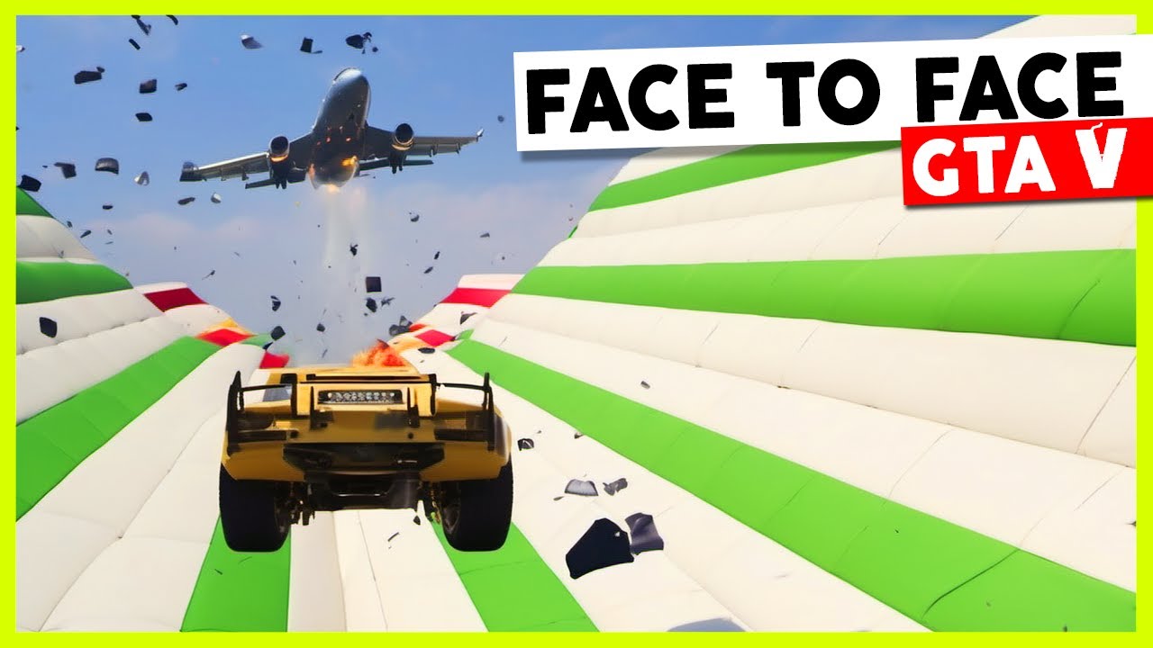 MEGA RAMP MET STRAALJAGERS! (GTA V)