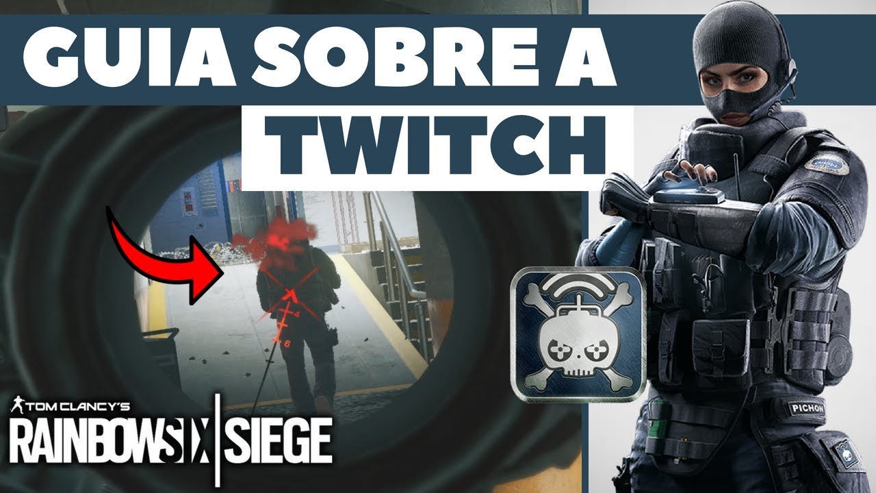 COMO JOGAR DE TWITCH + DRONE DE CHOQUE! || RAINBOW SIX SIEGE