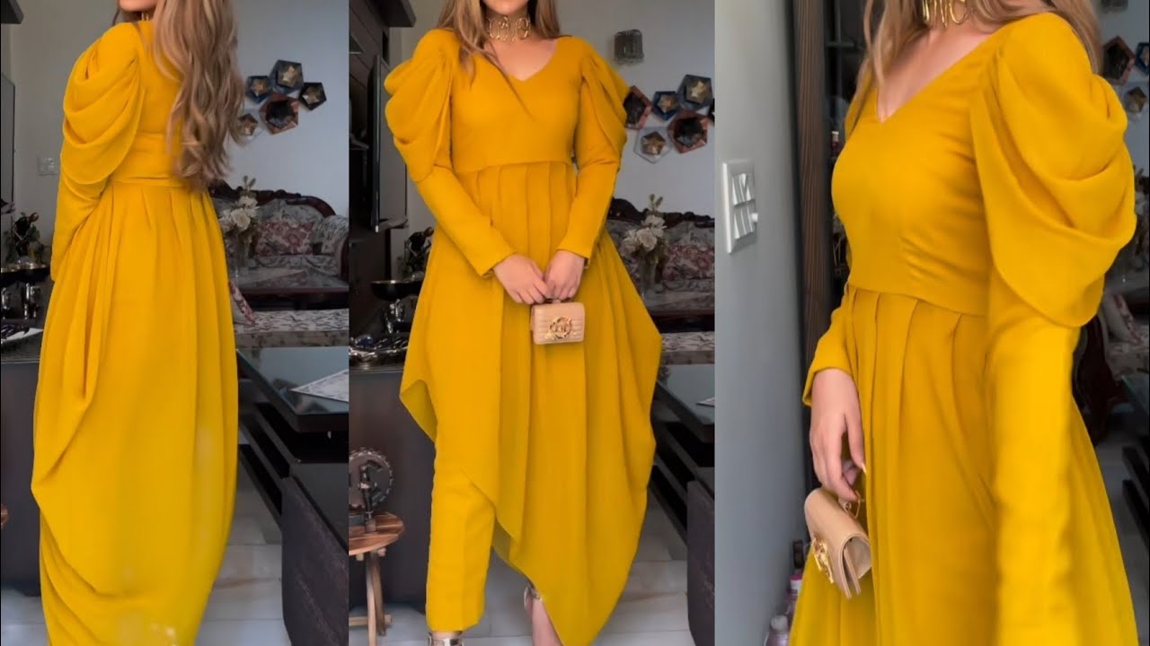 Unique dress designs /New Style High Low Kurti Design Cutting And Stitching #rqfashionqueen #kurti