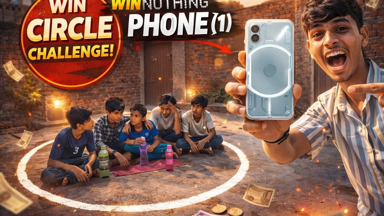 #CircleChallenge #NothingPhone1 #Giveaway #ChallengeVideo #DesiVlogs #Entertainment #Winner #Task