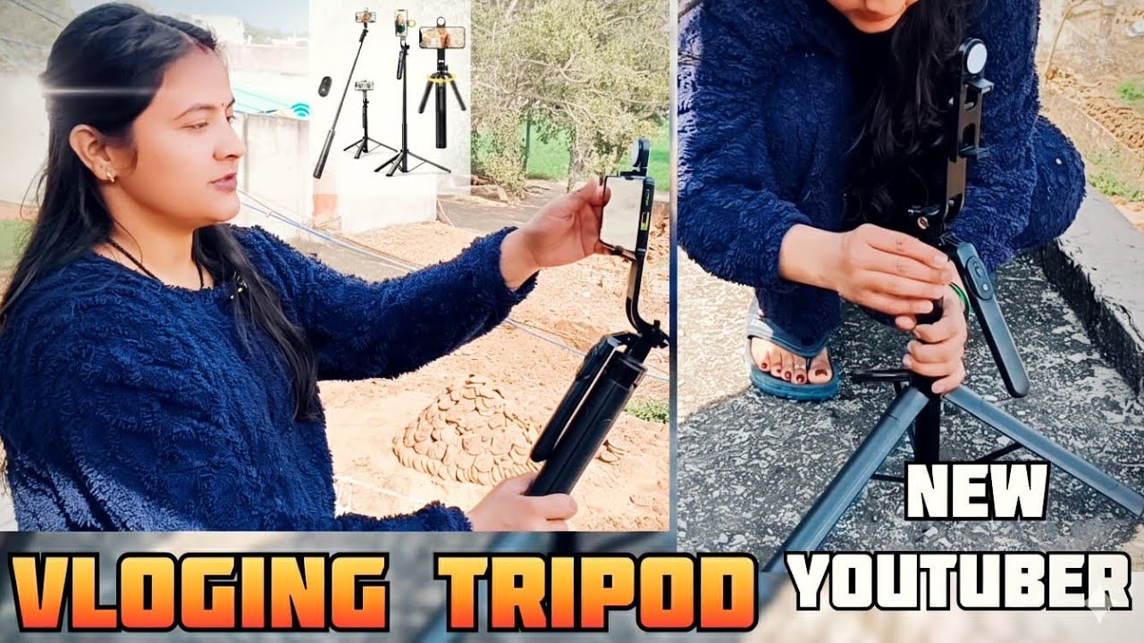 “YouTube Vloggers के लिए Budget King !🥳 Kingone Selfie Stick with Tripod Stand Full Review🥰👌