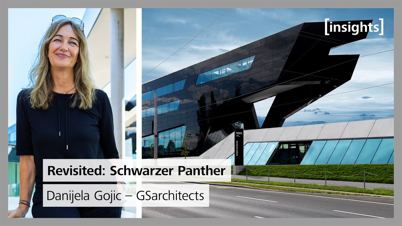 Revisited: Firmenzentrale Schwarzer Panther aus 2009 mit einzigartiger Form und Fassade in Graz, AT