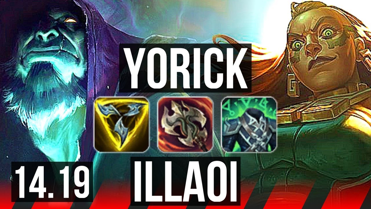 YORICK vs ILLAOI (TOP) | 11/2/4, Legendary | EUW Challenger | 14.19