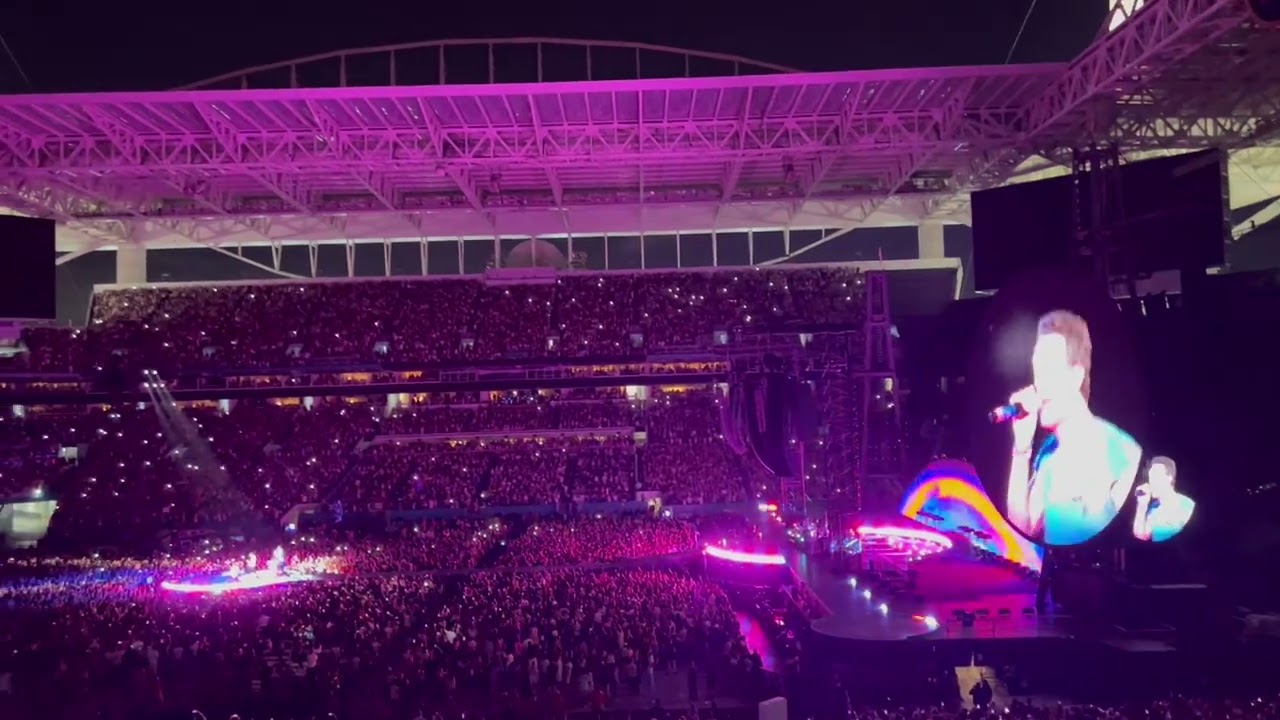 Coldplay Viva La Vida Live Hard Rock Stadium Miami 2025