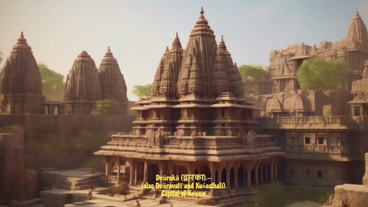 Dwaraka | Exploring the City of Lord Krishna through AI Generated Images   8K