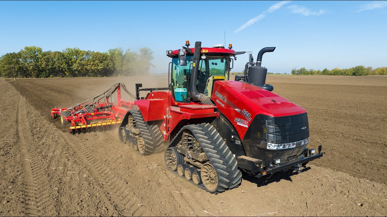 #agrics #caseih | Így érkezett meg és állt munkába vevőnk Case IH Quadtrac 620 AFS Connect traktora